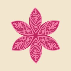 Cute ornamental flower N7