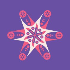 Cute ornamental flower N11