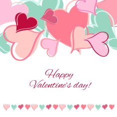Happy Valentines Day card N43