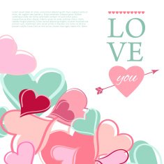 Happy Valentines Day card N50