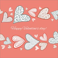 Happy Valentines Day card N52