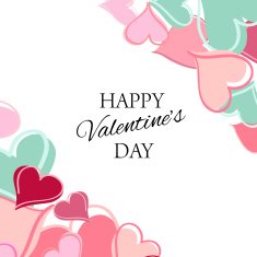Happy Valentines Day card N77