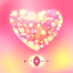 Postcard for Happy Valentine's day N3