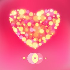 Postcard for Happy Valentine's day N6
