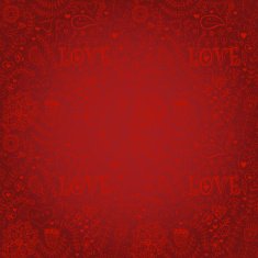 Romantic seamless pattern with hearts N115