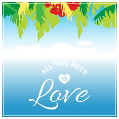 Valentine's Day vector poster N18