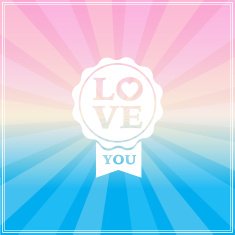 Valentine's Day vector poster N32