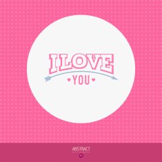 Valentine's Day vector poster N41