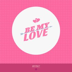 Valentine's Day vector poster N43