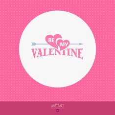 Valentine's Day vector poster N46