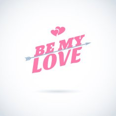 Valentine's Day vector poster N52