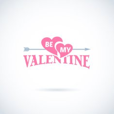 Valentine's Day vector poster N54