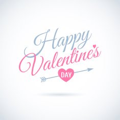 Valentine's Day vector poster N55