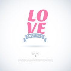 Valentine's Day vector poster N58