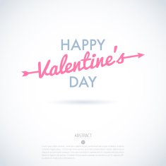 Valentine's Day vector poster N60