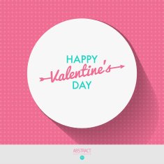 Valentine's Day vector poster N67