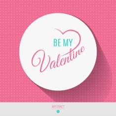Valentine's Day vector poster N68
