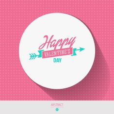 Valentine's Day vector poster N69