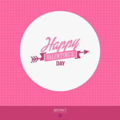 Valentine's Day vector poster N70