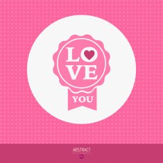 Valentine's Day vector poster N71