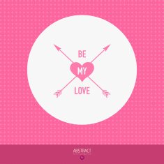 Valentine's Day vector poster N72