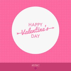 Valentine's Day vector poster N73