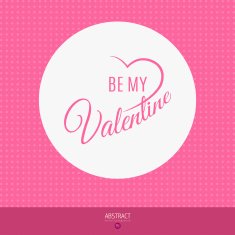 Valentine's Day vector poster N74
