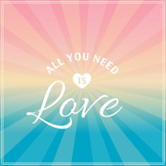 Valentine's Day vector poster N81