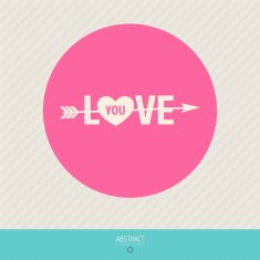 Valentine's Day vector poster N91