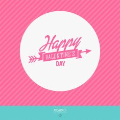 Valentine's Day vector poster N93