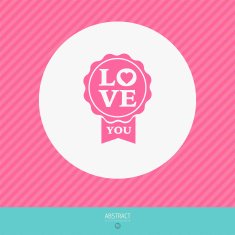 Valentine's Day vector poster N94