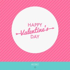 Valentine's Day vector poster N99