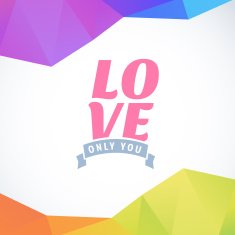 Valentine's Day vector poster N106