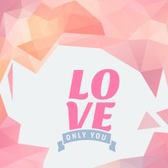 Valentine's Day vector poster N123