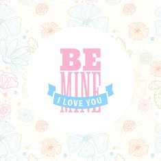 Happy Valentines Day card N89