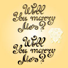 Inscription Will You Marry Me N2