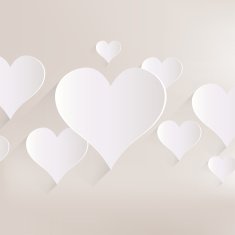 Heart icon medical background Love