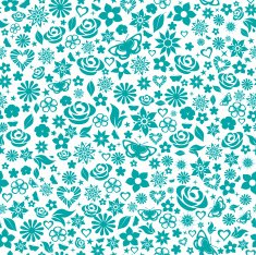 Seamless pattern of flowers N29