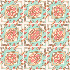 turquoise flowers