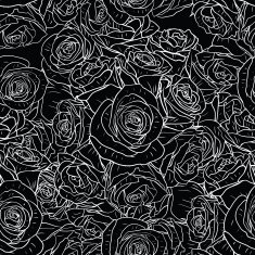 Seamless pattern with roses N97