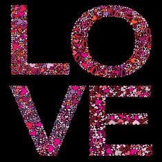 Red vector sketch heart background illustration N2