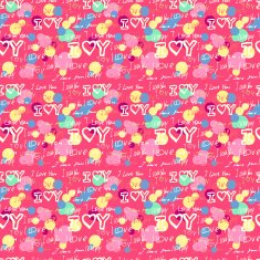 words "i love you" on pink background N3