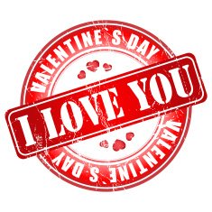 Happy Valentines Day stamp for N4