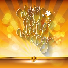 Happy Valentine`s Day card or background