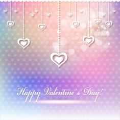 Happy Valentine`s Day card or background N2