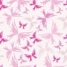 Romantic butterfly seamless pattern N6