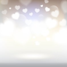 Hearts Valentines Day background or card N3