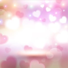 Hearts Valentines Day background or card N5
