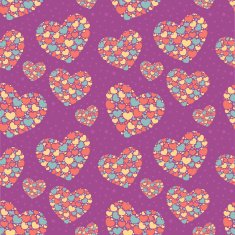 Valentine seamless pattern with hearts N8