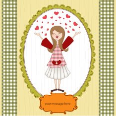 pretty girl in love N2